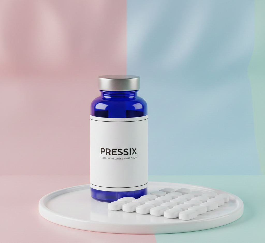 Pressix - продукт для підтримки нормального артеріального тиску у формі капсул, природна формула для серцево-судинної системи